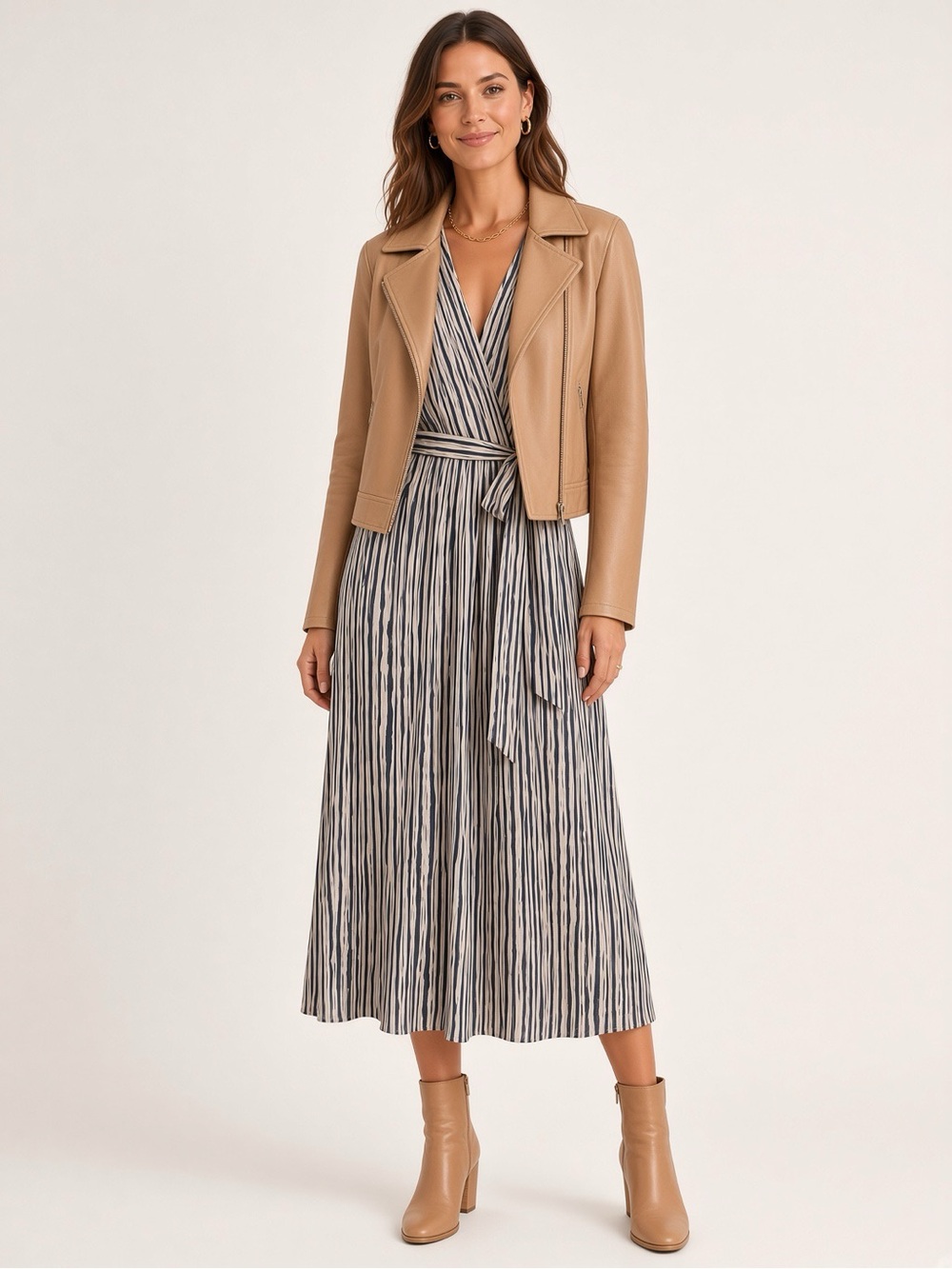Sleeveless Calvin Klein Midi Dress. Size 6, ideal wardrobe capsule piece.